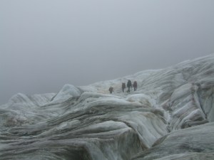 dry glacier