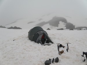 Glacier camp