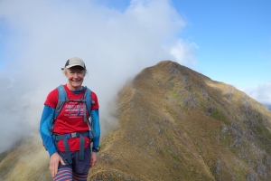 Tararua tops during an attempt to do a north to south traverse in under 48 hours, known as the SK