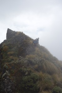 Approaching the crux