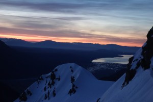 Sunset from Sefton Biv