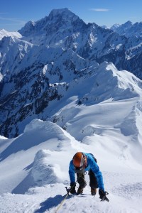 Top of the ice bulge