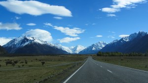 Road to Mt Cook