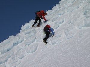 Route finding through rime